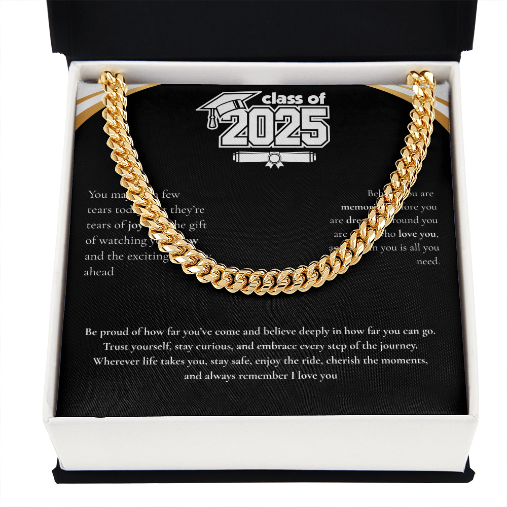 Graduation Cuban Link Chain