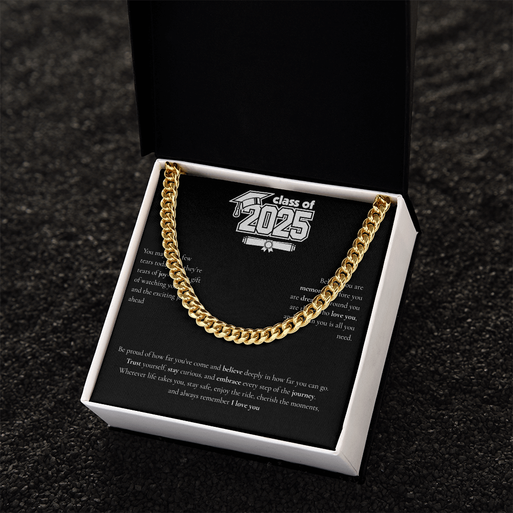 Graduation Cuban Link Chain