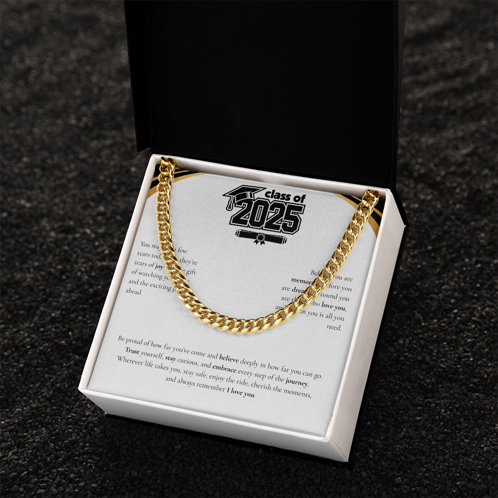 Graduation Cuban Link Chain