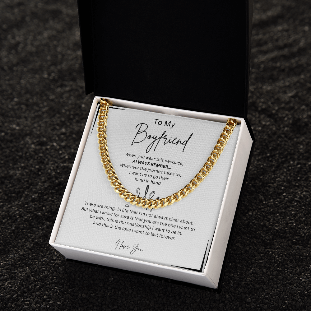 Boyfriend Cuban Link Chain