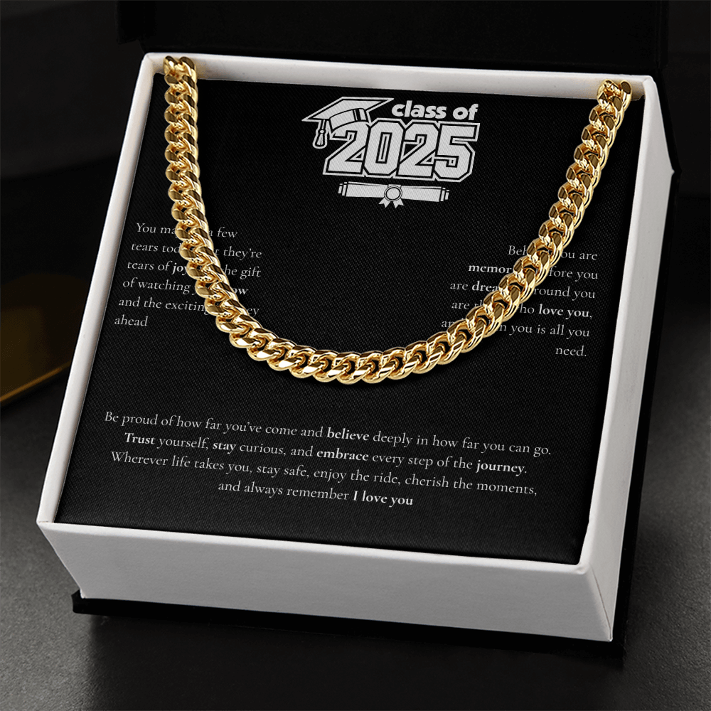Graduation Cuban Link Chain