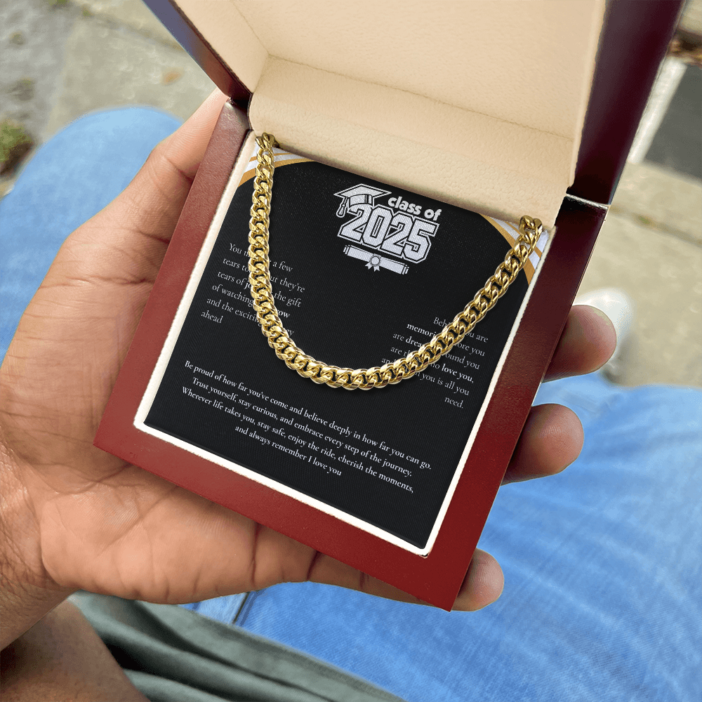 Graduation Cuban Link Chain