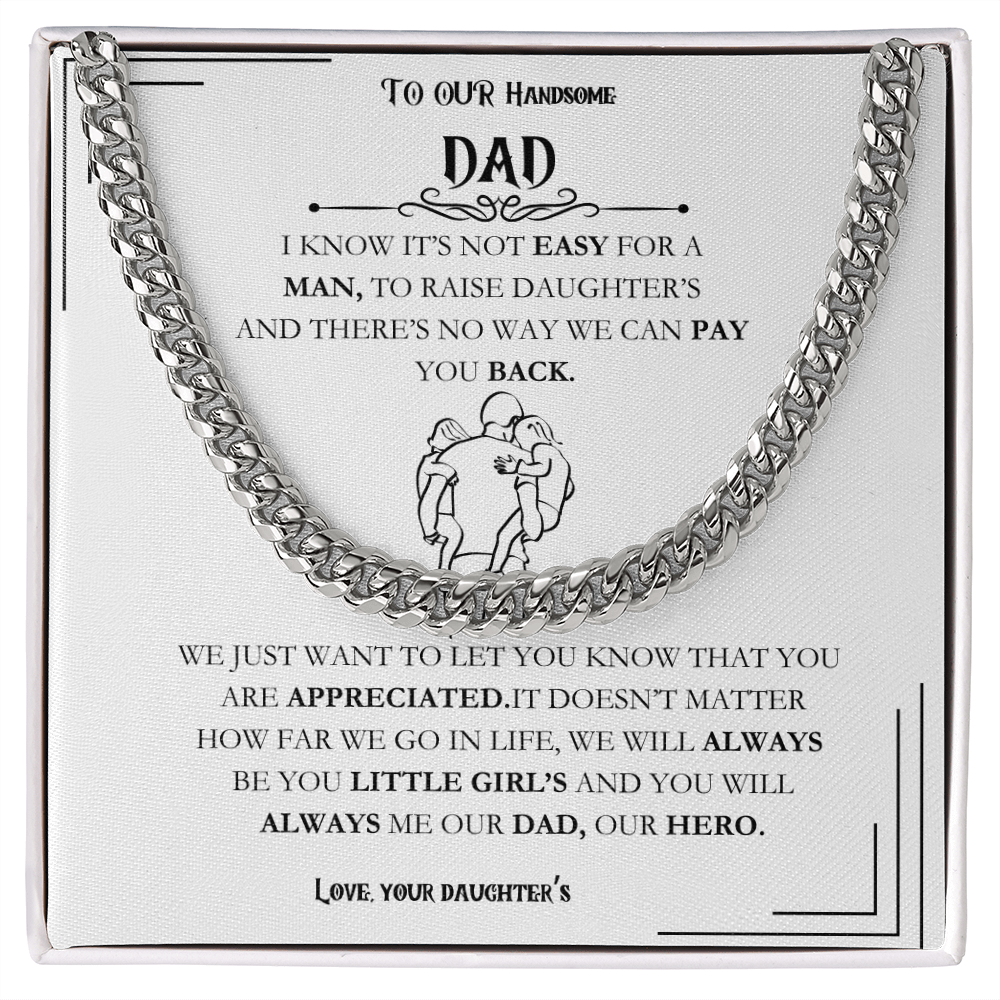 Father Cuban Link Chain