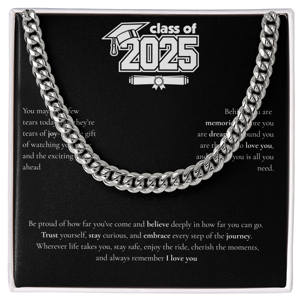 Graduation Cuban Link Chain