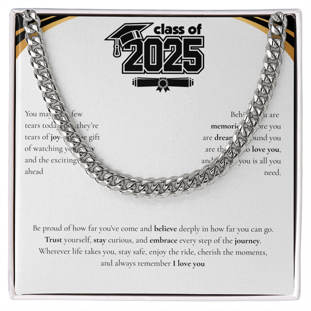 Graduation Cuban Link Chain