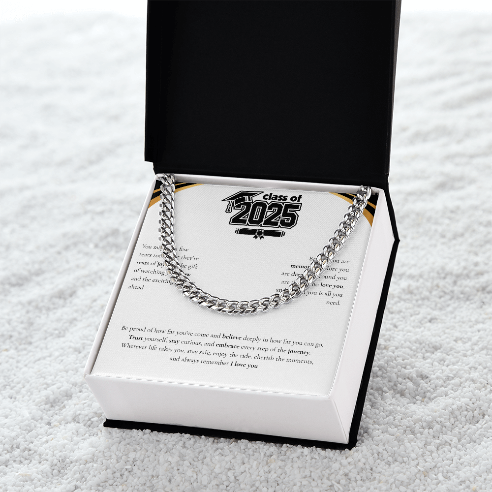 Graduation Cuban Link Chain