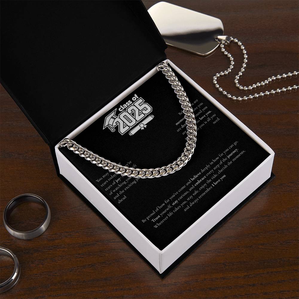 Graduation Cuban Link Chain