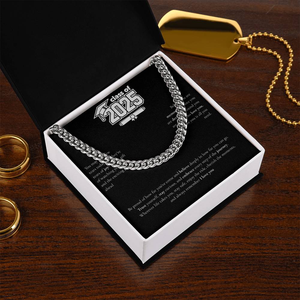 Graduation Cuban Link Chain