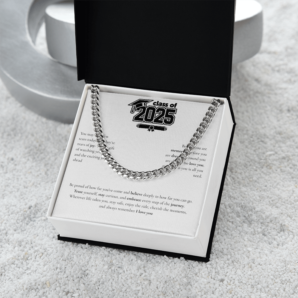 Graduation Cuban Link Chain
