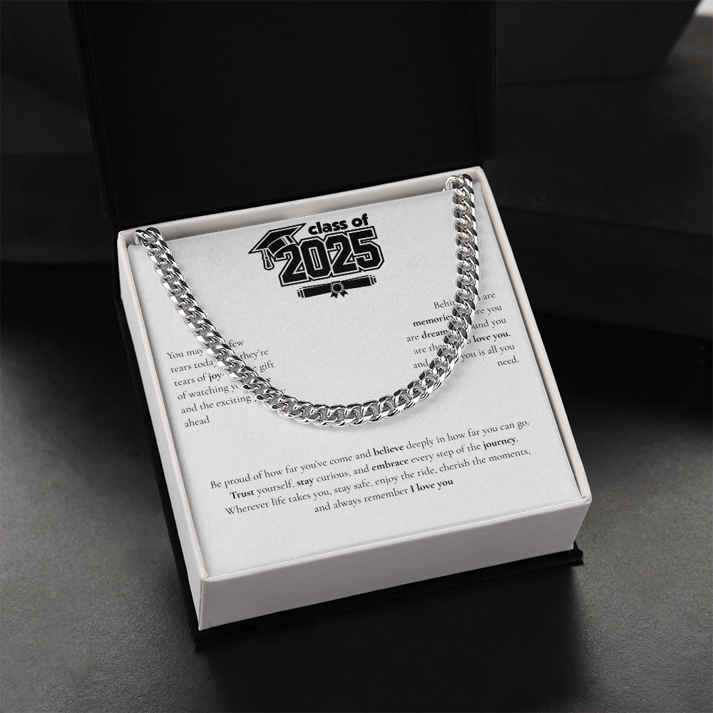 Graduation Cuban Link Chain