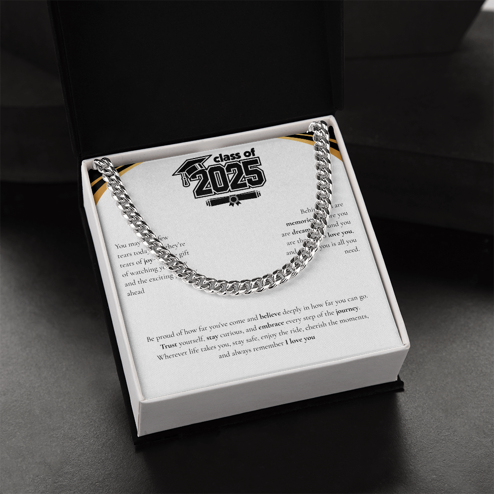 Graduation Cuban Link Chain