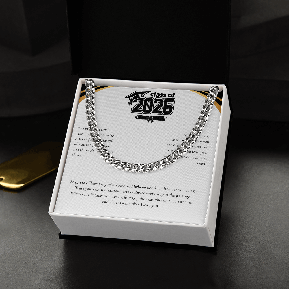 Graduation Cuban Link Chain