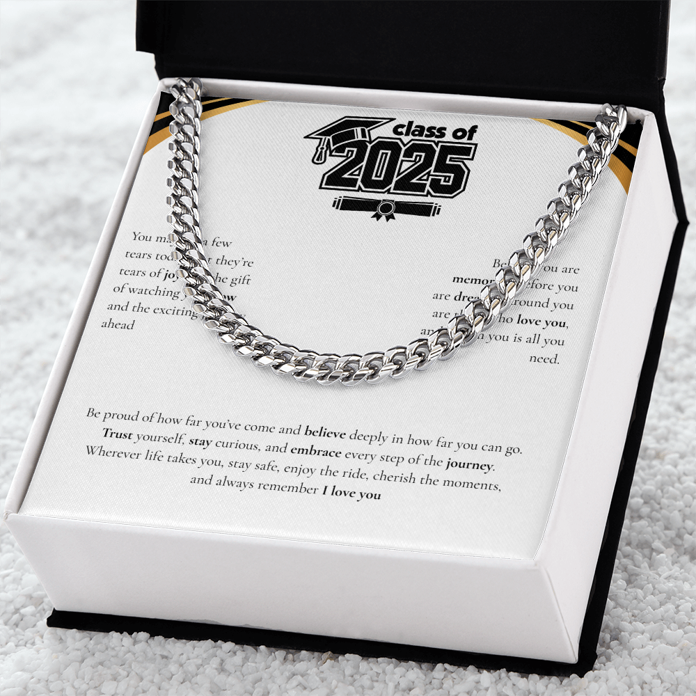 Graduation Cuban Link Chain