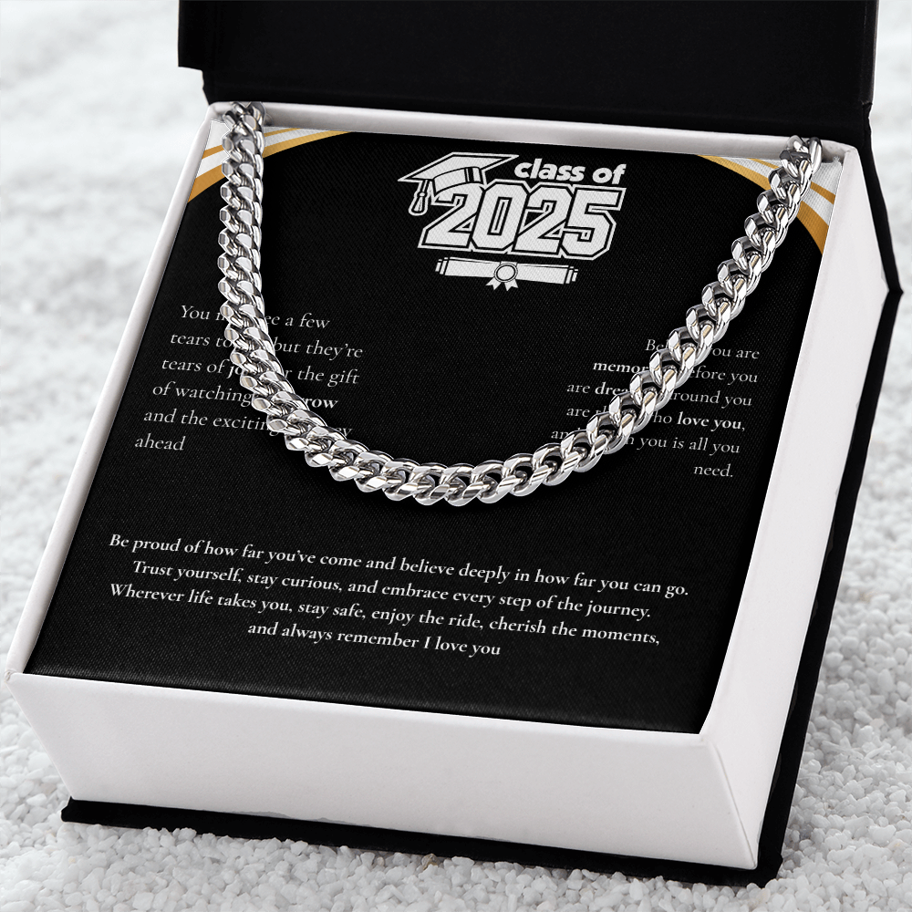 Graduation Cuban Link Chain