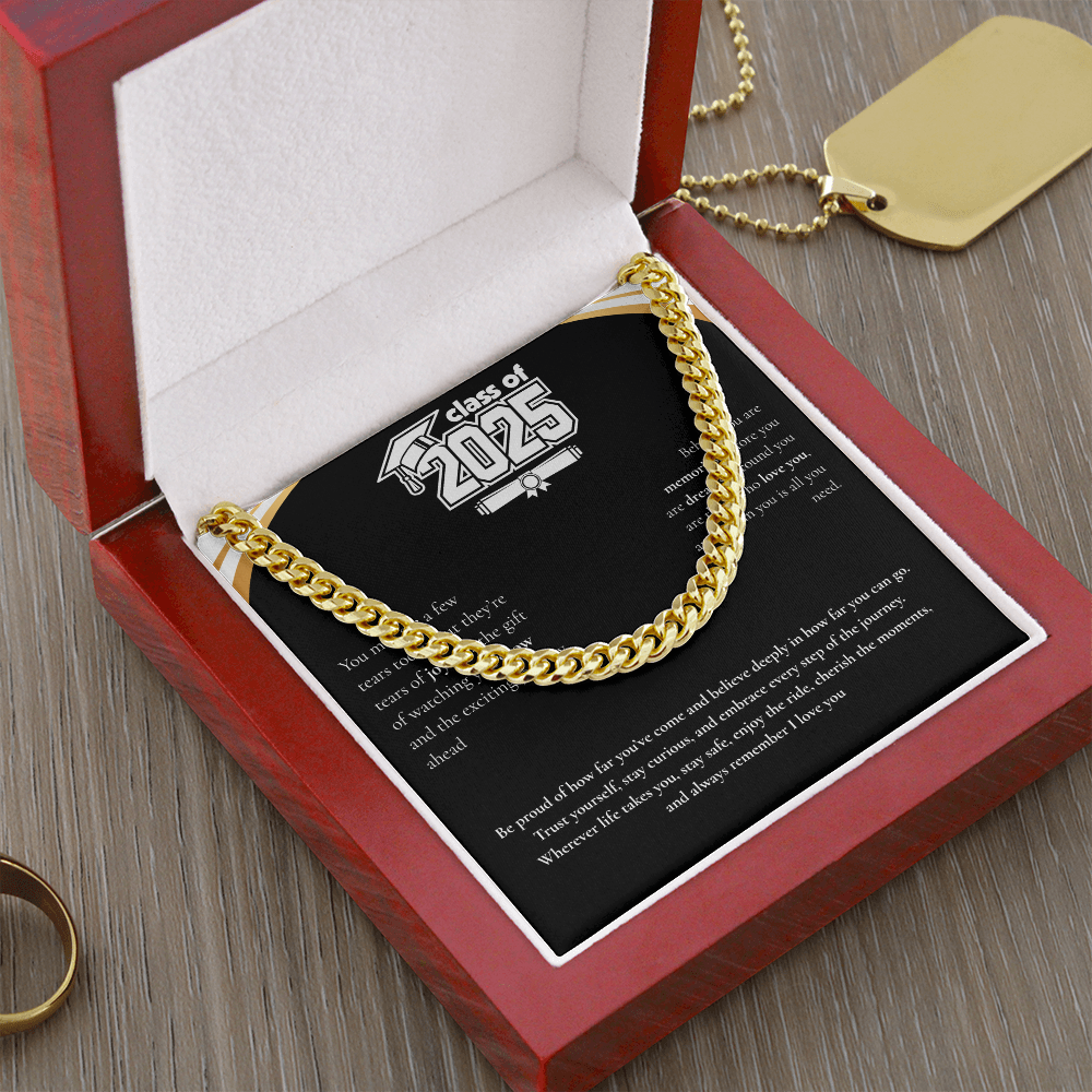 Graduation Cuban Link Chain