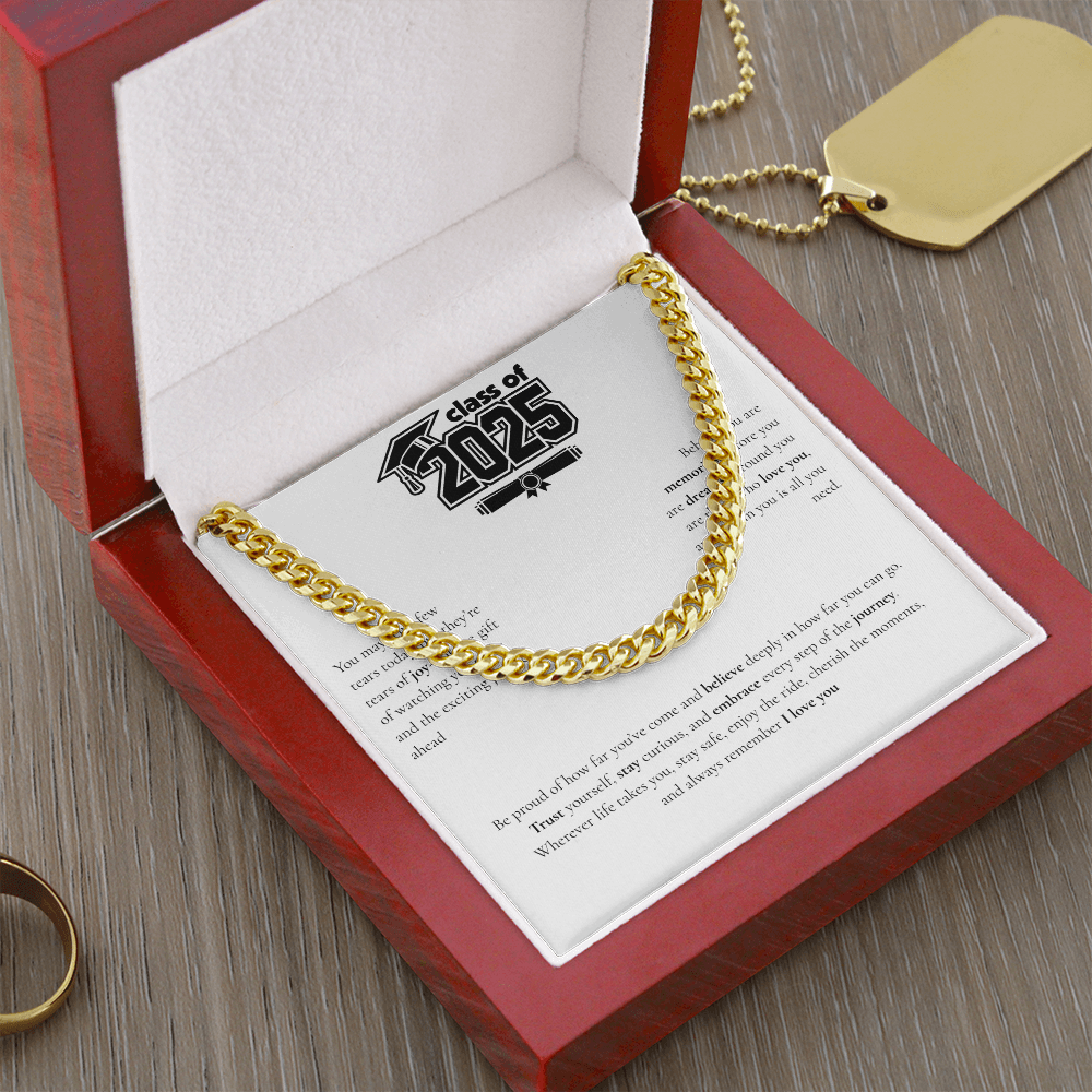 Graduation Cuban Link Chain
