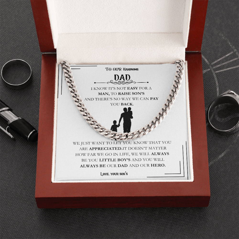 Father Cuban Link Chain