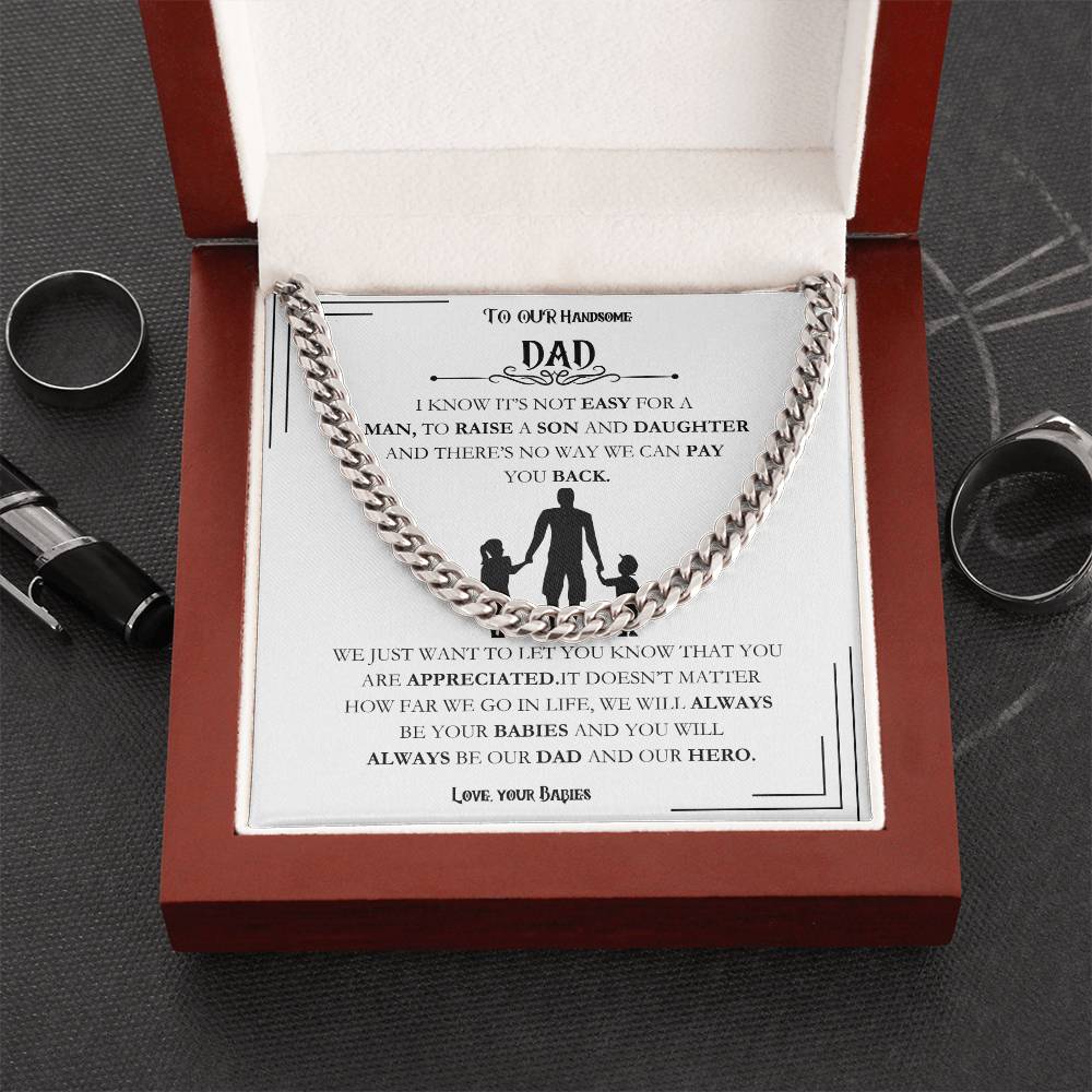 Father Cuban Link Chain
