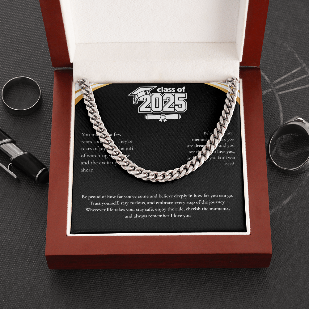 Graduation Cuban Link Chain