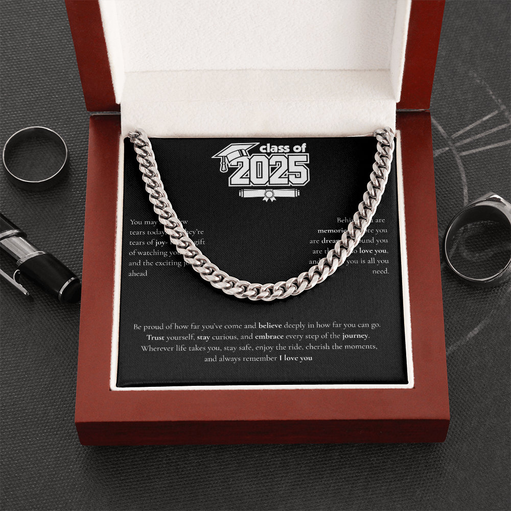 Graduation Cuban Link Chain