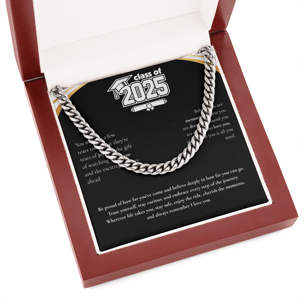 Graduation Cuban Link Chain