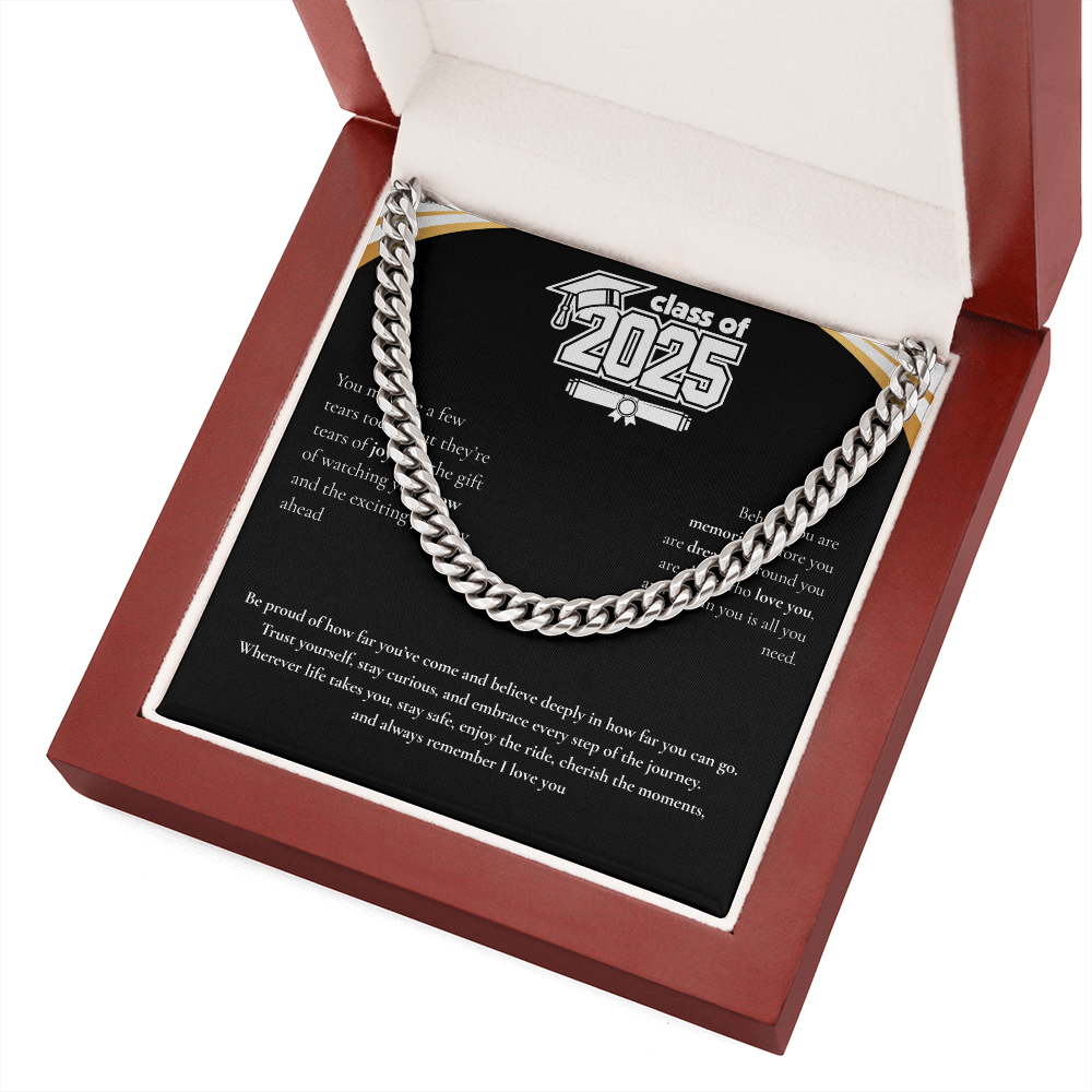Graduation Cuban Link Chain
