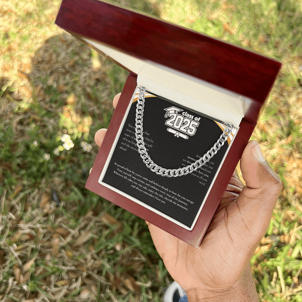 Graduation Cuban Link Chain