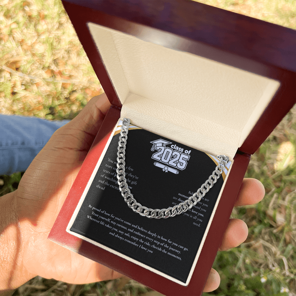 Graduation Cuban Link Chain