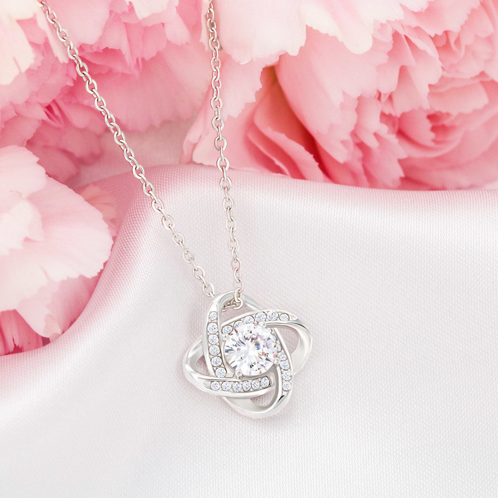 Graduation Love Knot Necklace