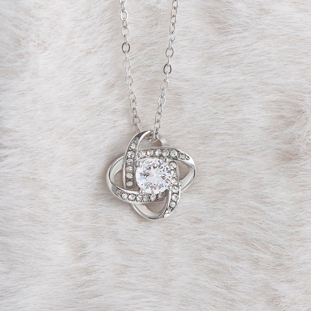Graduation Love Knot Necklace