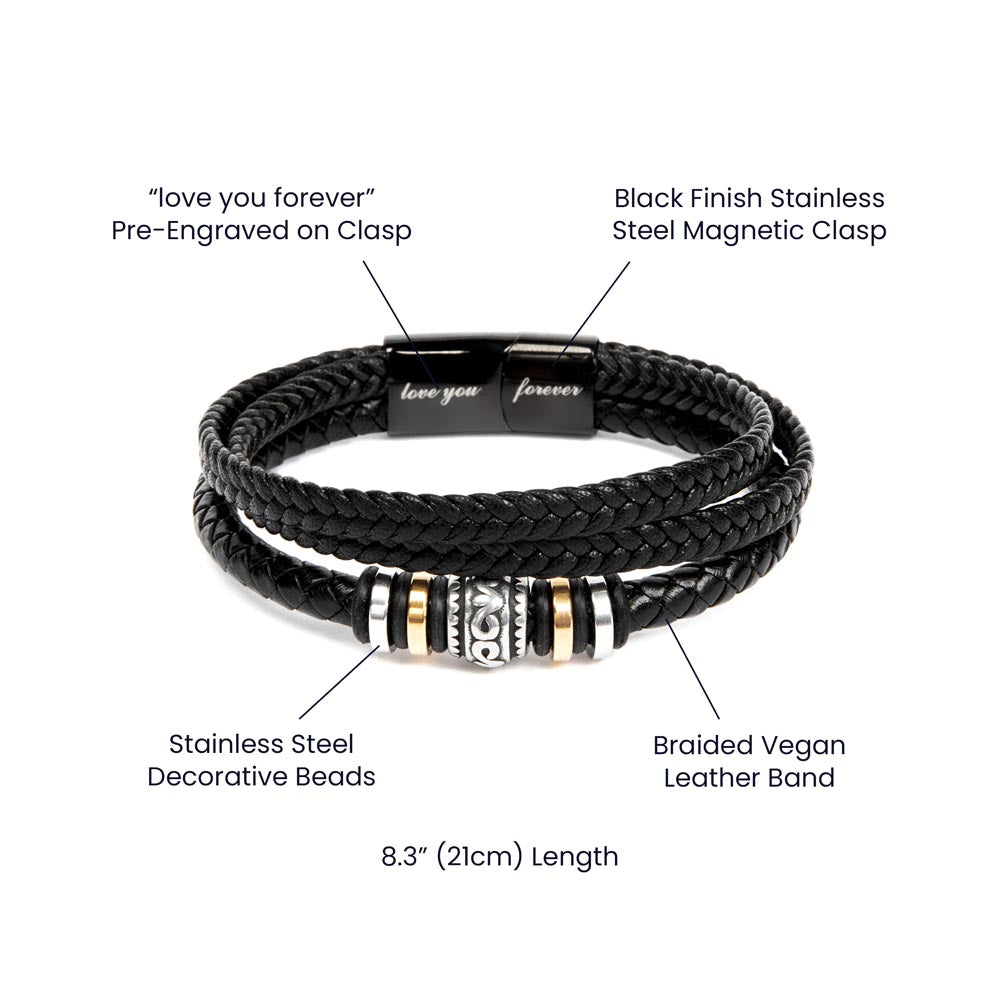 Fiancé Love You Forever Bracelet