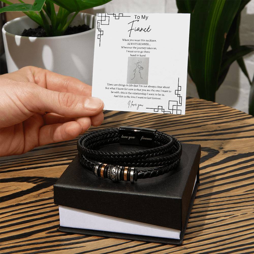 Fiancé Love You Forever Bracelet