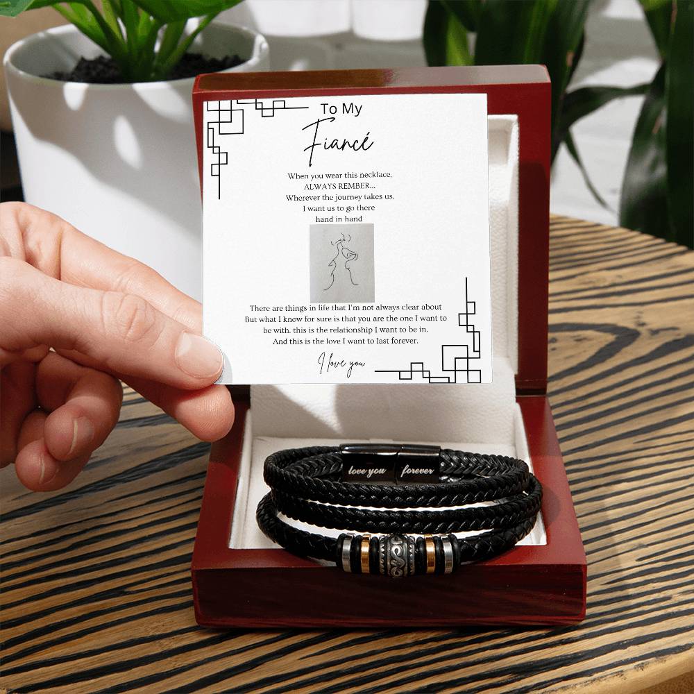 Fiancé Love You Forever Bracelet