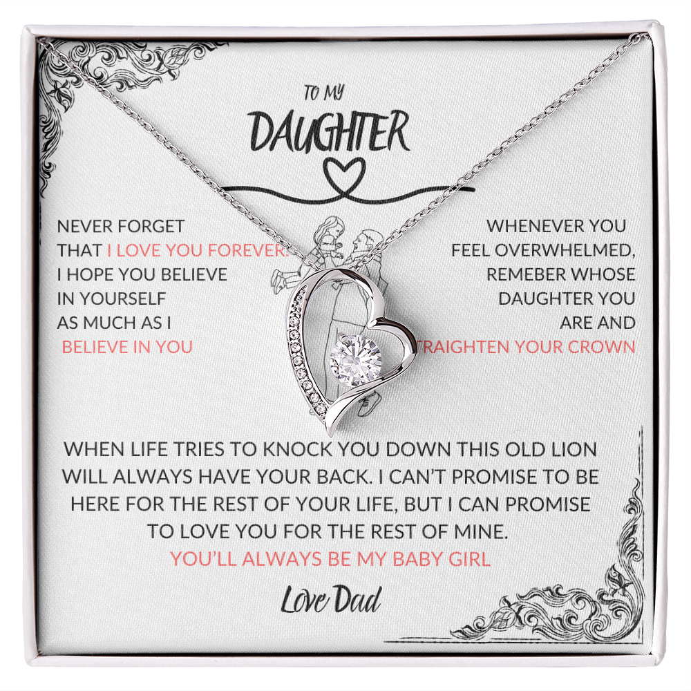 Daughter Forever Love Necklace