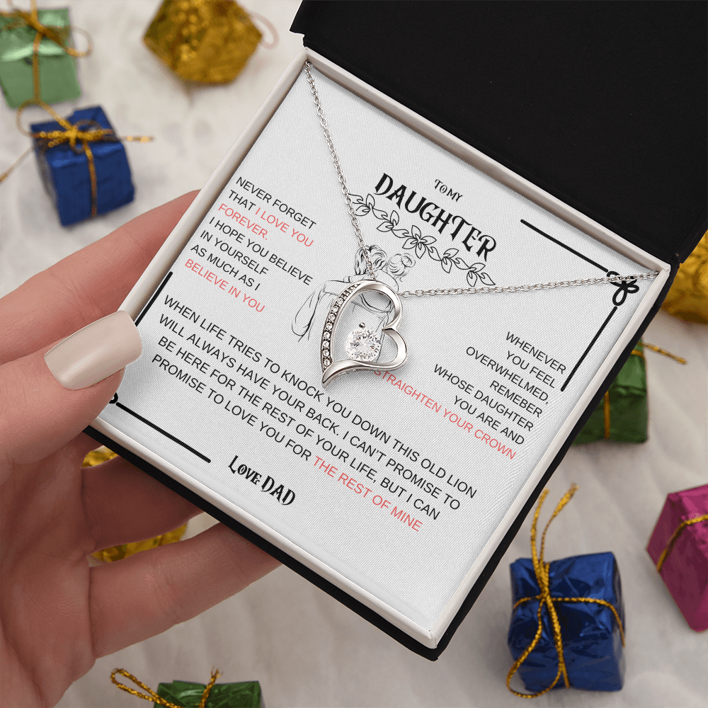 Daughter Forever Love Necklace