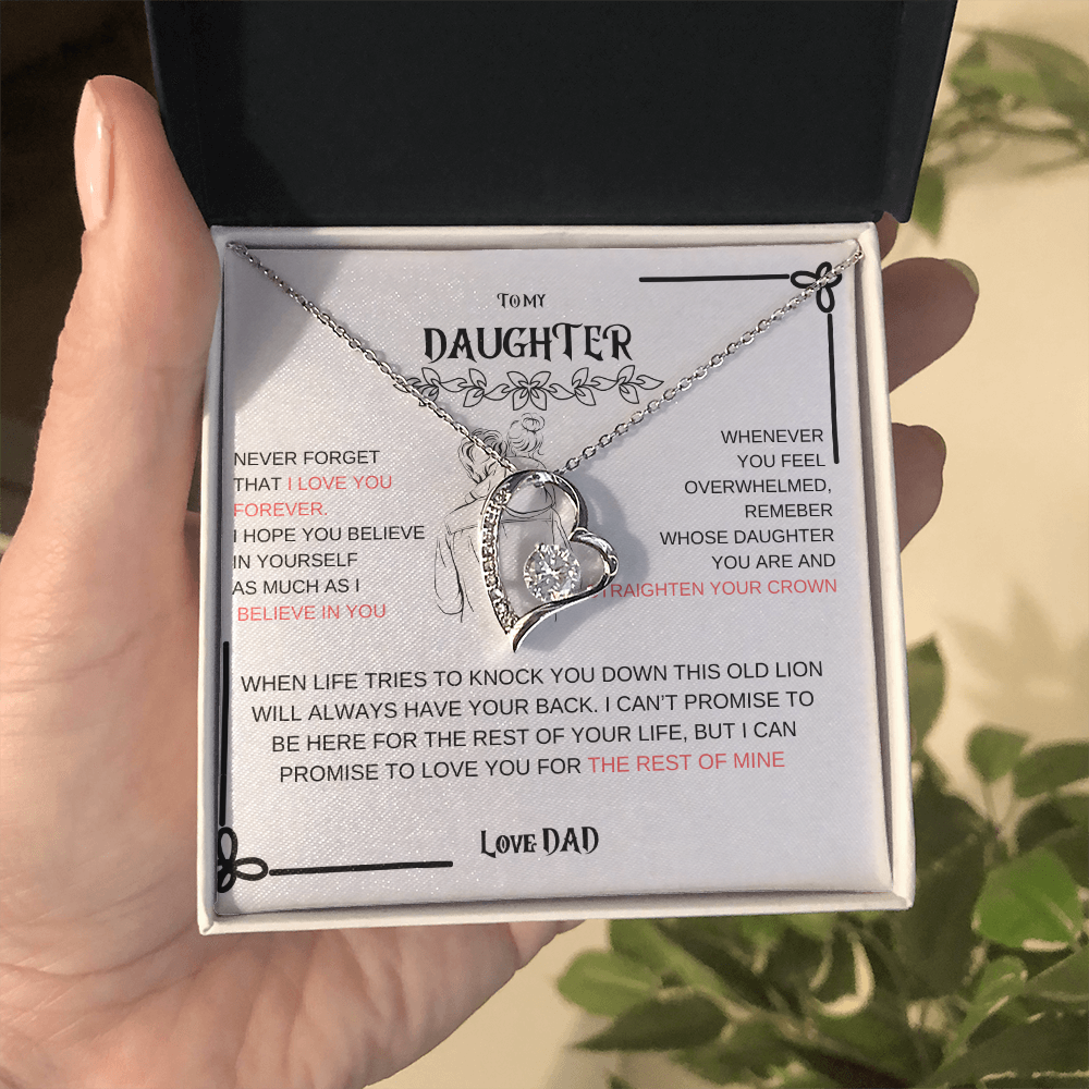 Daughter Forever Love Necklace
