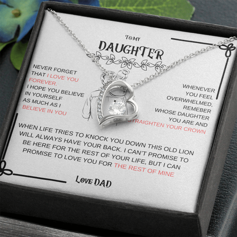 Daughter Forever Love Necklace