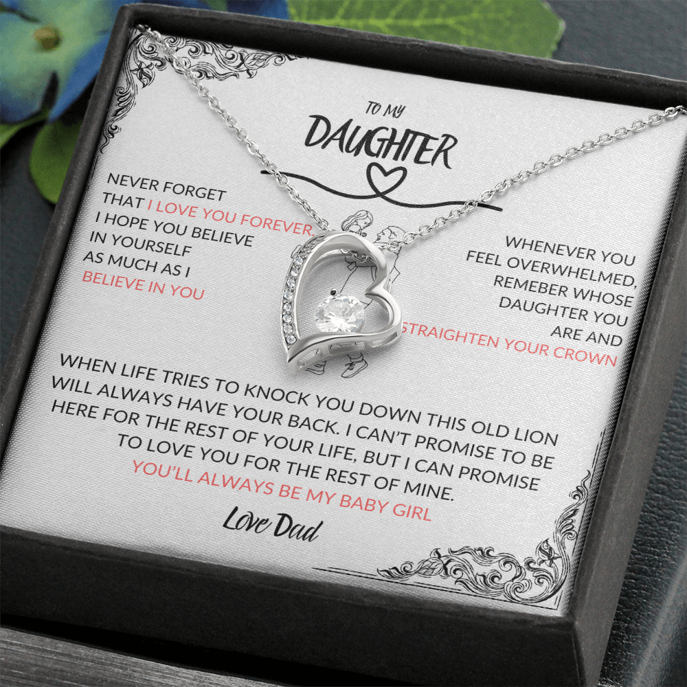 Daughter Forever Love Necklace