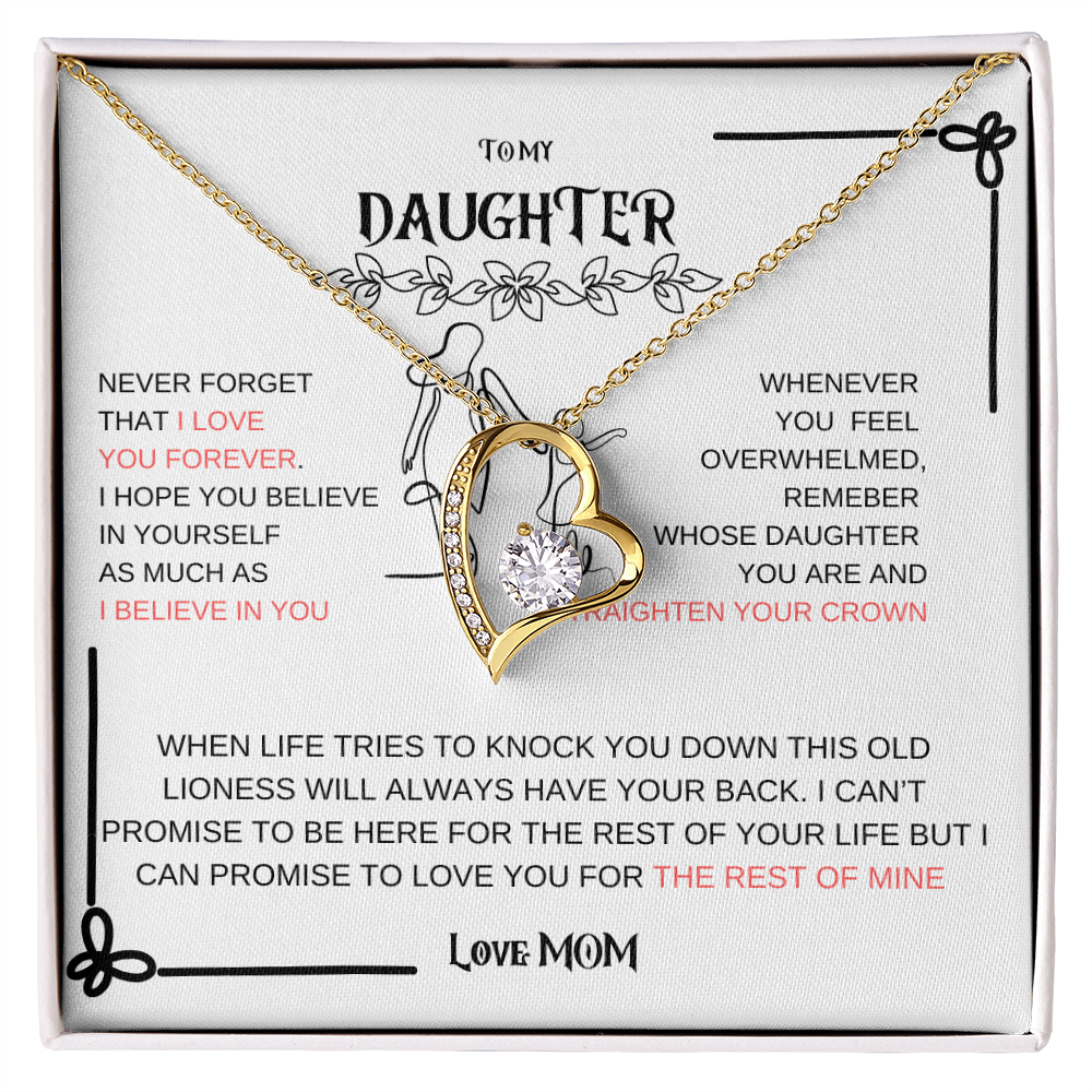 Daughter Forever Love Necklace