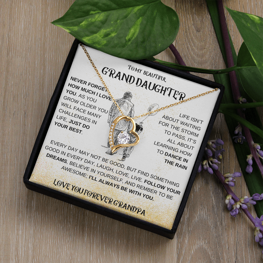 Grand Daughter Forever Love Necklace