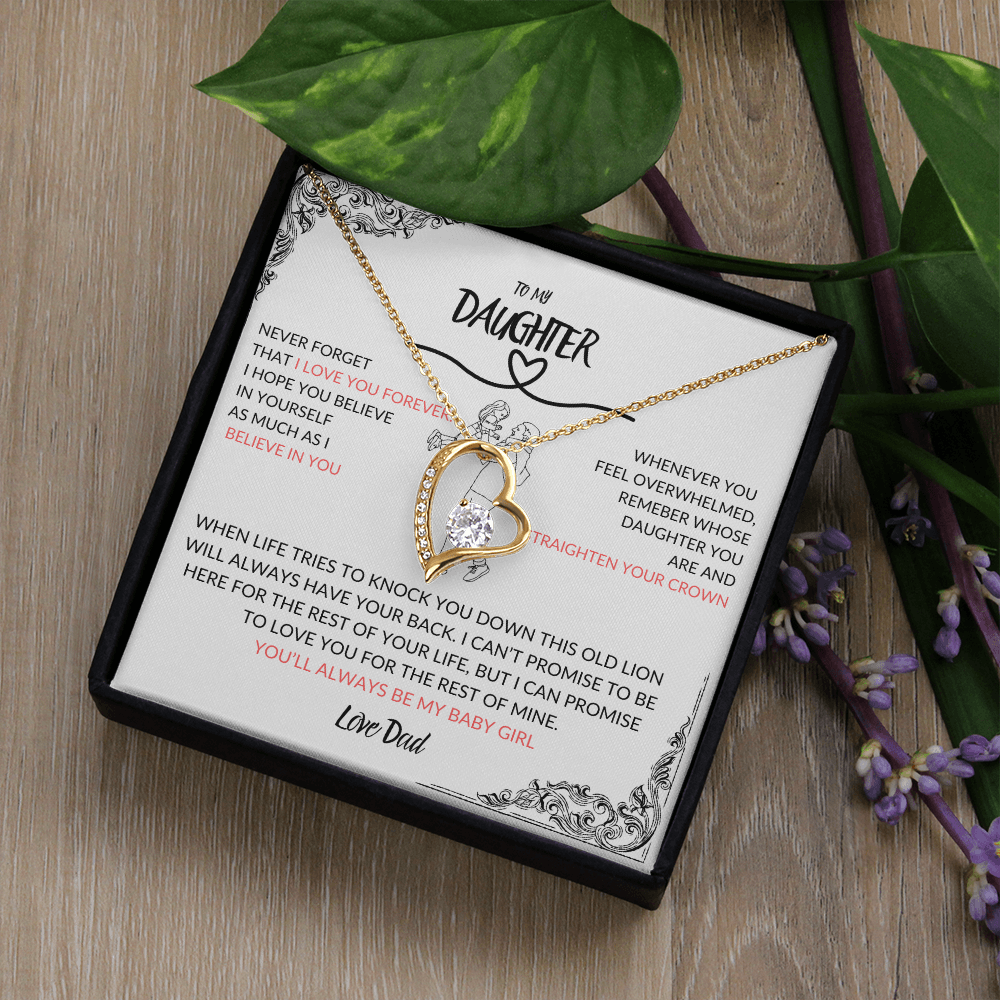 Daughter Forever Love Necklace
