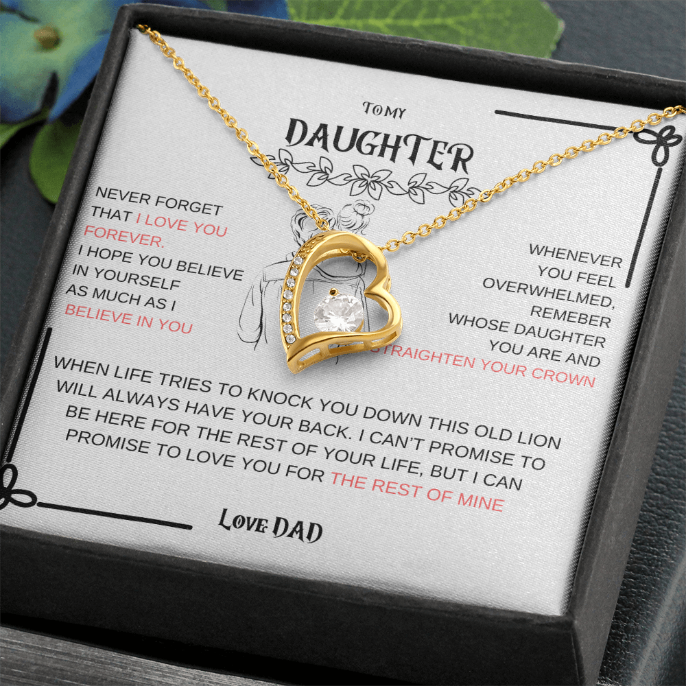 Daughter Forever Love Necklace