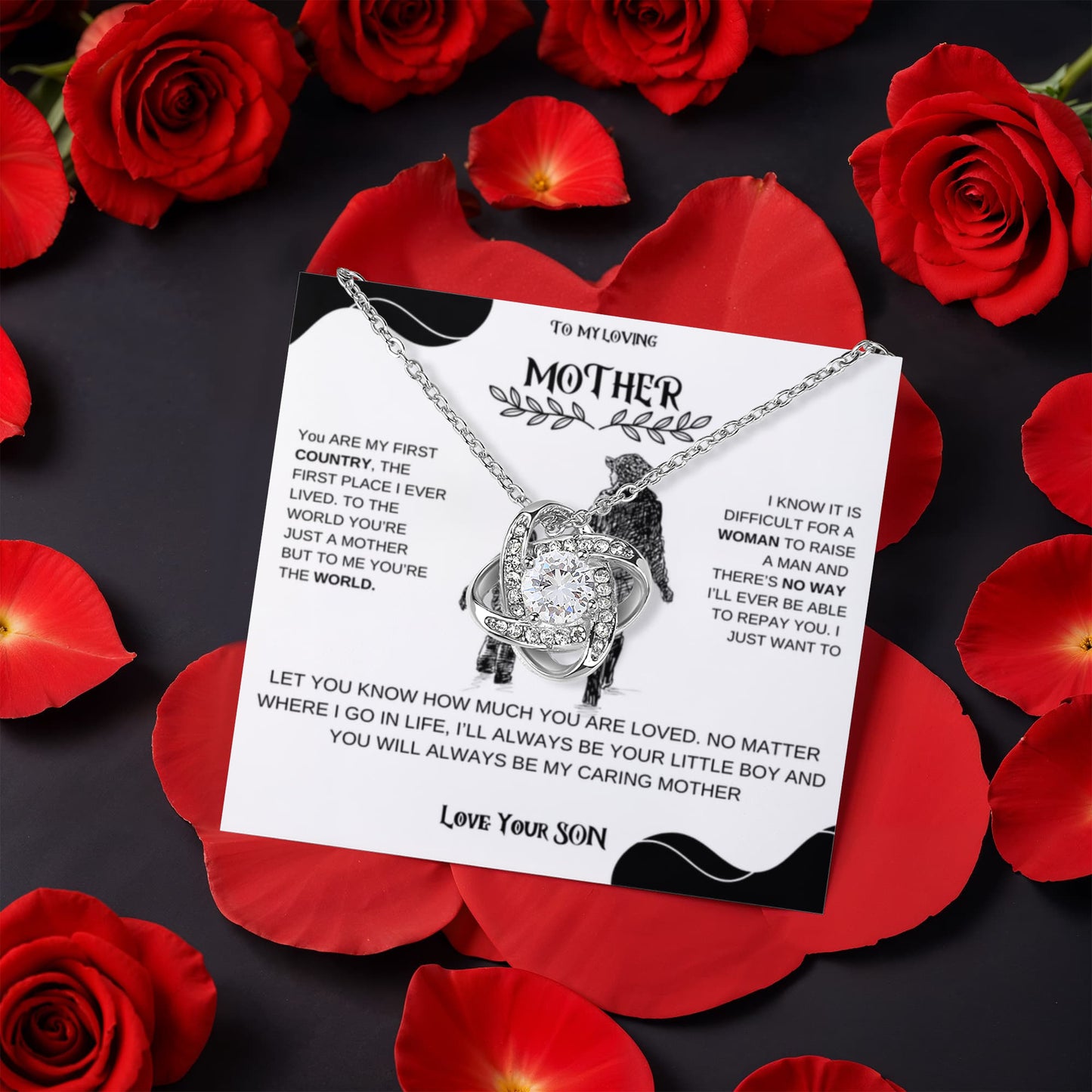 Mother Love Knot Necklace