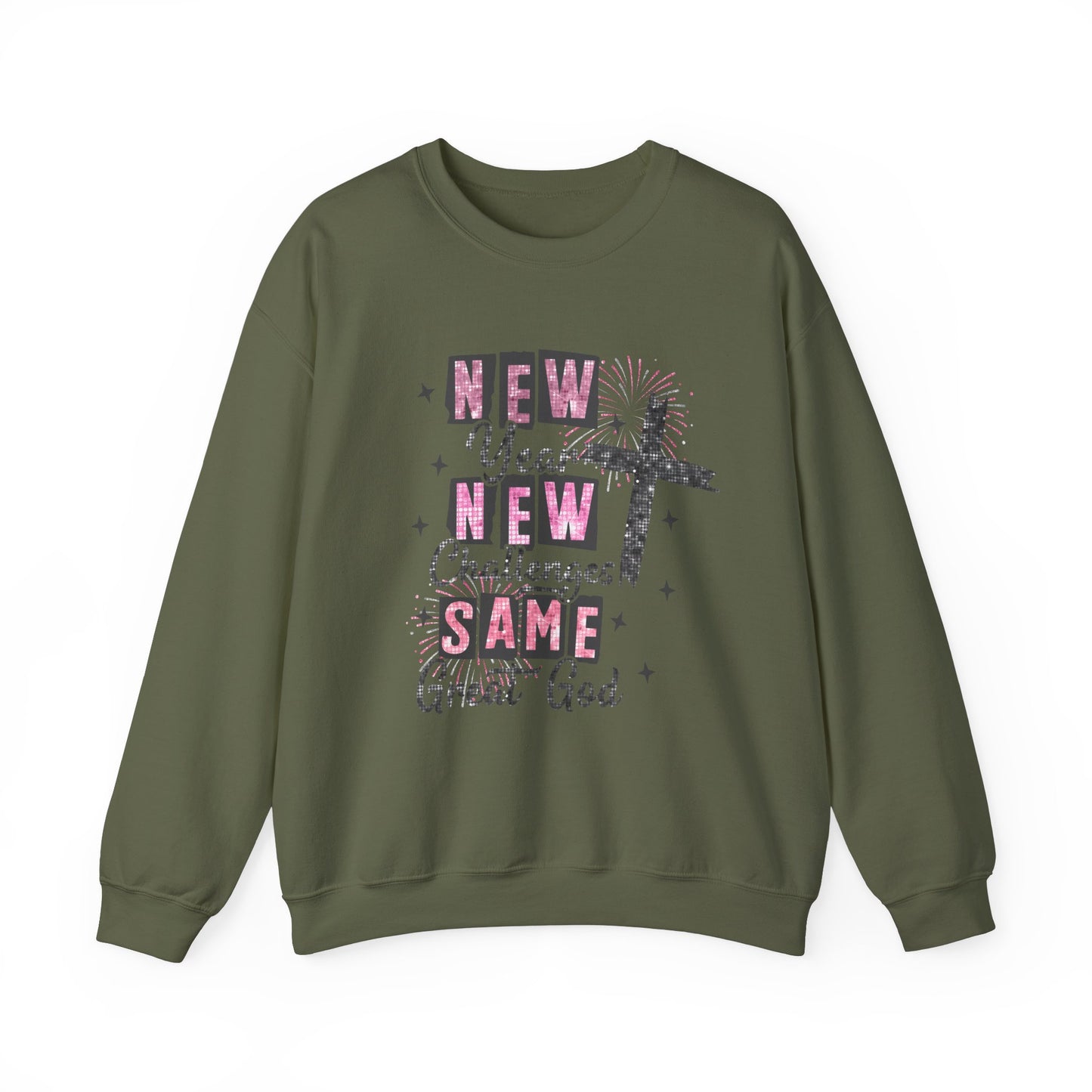 New Year Unisex Heavy Blend™ Crewneck Sweatshirt