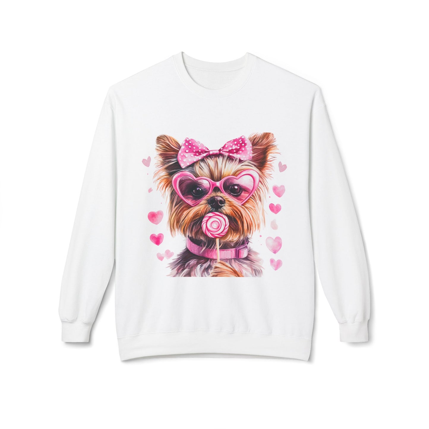 Valentines Unisex Midweight Softstyle Fleece Crewneck Sweatshirt
