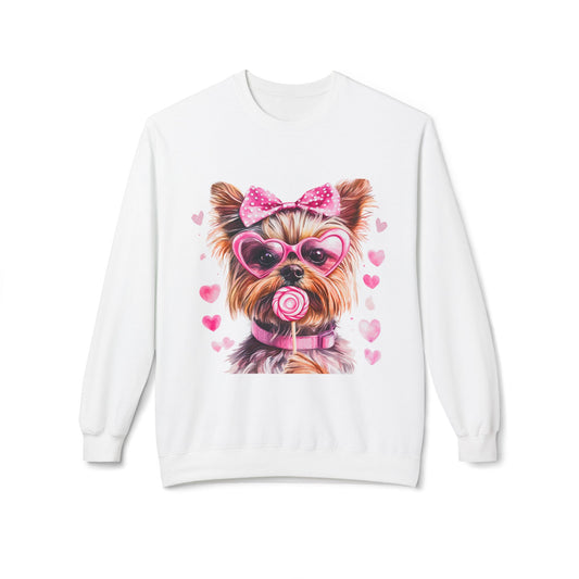 Valentines Unisex Midweight Softstyle Fleece Crewneck Sweatshirt