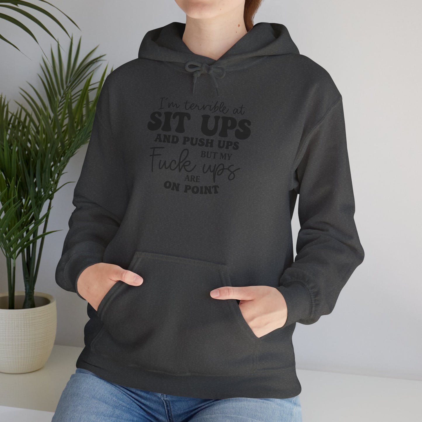 Funny Fitness Sweatshirt, Unisex Hoodie, Workout Gift, Humor Hoodie, Gym Apparel, Casual Wear