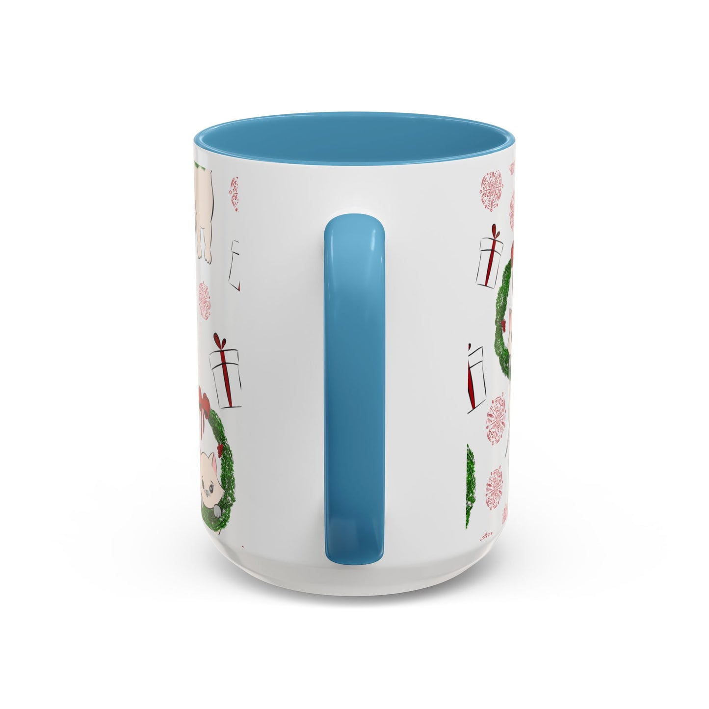 Christmas Accent Coffee Mug (11, 15oz)