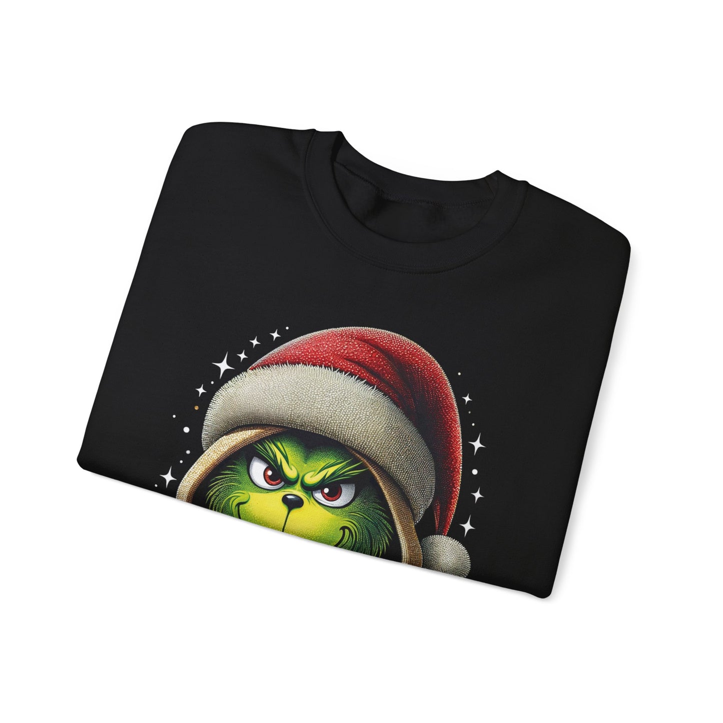Grumpy Gamer Grinch Sweatshirt — Funny Christmas Holiday Gaming Crewneck