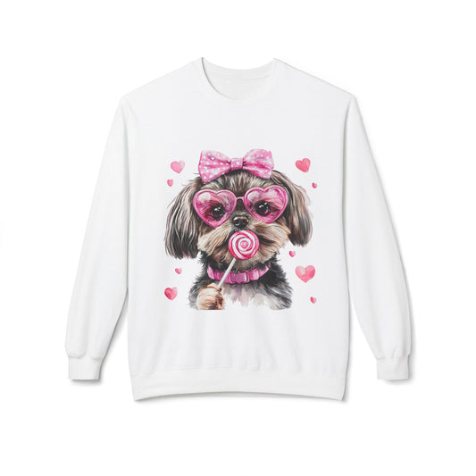 Valentines Unisex Midweight Softstyle Fleece Crewneck Sweatshirt